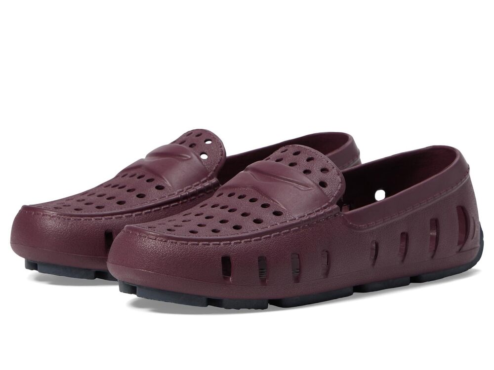 FLOAFERS PRODIGY DRIVER (TODDLER/LITTLE KID) BURGUNDY/ASPHALT 10 TODDLER M